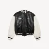 Balenciaga | Μπουφάν varsity σε συνεργασία με την NBA σε μαύρο/λευκό