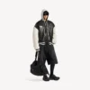 Balenciaga | Μπουφάν varsity σε συνεργασία με την NBA σε μαύρο/λευκό