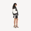 Balenciaga | Μπουφάν varsity σε συνεργασία με την NBA σε μαύρο/λευκό