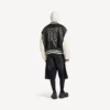 Balenciaga | Μπουφάν varsity σε συνεργασία με την NBA σε μαύρο/λευκό