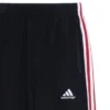 Balenciaga x adidas Φαρδιά φούτερ παντελόνια από φλις «Μαύρο Λευκό Κόκκινο» 723970TNVN56278