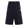 Balenciaga x adidas Φαρδιά τζιν σορτς «Navy» 725587TNP048065