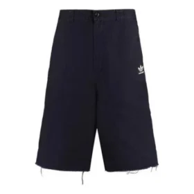 Balenciaga x adidas Φαρδιά τζιν σορτς «Navy» 725587TNP048065