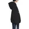 Balenciaga x adidas Φούτερ με κουκούλα και λογότυπο Oversized “Black White” 712396TNVA91070