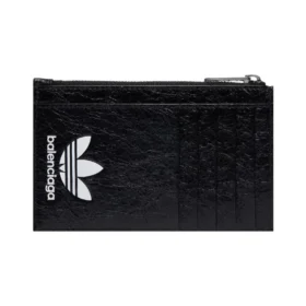 Balenciaga x adidas Μακρύ θήκη για κέρματα και κάρτες “Black” 721896210M61091