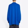 Balenciaga x adidas Μακρυμάνικο T-shirt Oversized “Blue” 728789TNVA65531