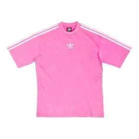 Balenciaga x adidas T-shirt μεσαίου μεγέθους «Neon Pink» 723955TNVU45280