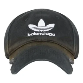 Balenciaga x adidas Trefoil Καπέλο με λογότυπο Balenciaga «Black White» 723749410B21077