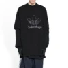 Balenciaga x adidas Trefoil T-shirt «Black White» 723976TNVN81070