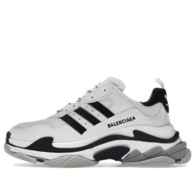 Balenciaga x adidas Triple S «Λευκό Μαύρο» 712821W2ZB19112