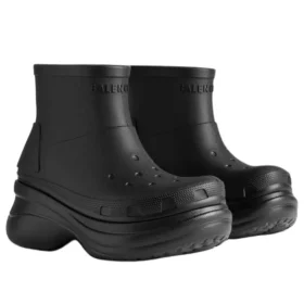 Balenciaga x Crocs Μποτάκια με πλατφόρμα “Black” 713679W1S8E1000