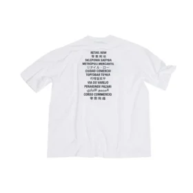 Balenciaga x FORTNITE T-Shirt Medium Fit «Λευκό» 612966TLVO39040
