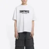 Balenciaga x FORTNITE T-Shirt Medium Fit «Λευκό» 612966TLVO39040