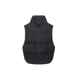 Balenciaga x Gucci The Hacker Project Hacker Cocoon Puffer Gilet Vest «Μαύρο» 681884TLO531269