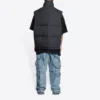 Balenciaga x Gucci The Hacker Project Hacker Cocoon Puffer Gilet Vest «Μαύρο» 681884TLO531269