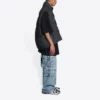 Balenciaga x Gucci The Hacker Project Hacker Cocoon Puffer Gilet Vest «Μαύρο» 681884TLO531269