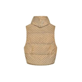 Balenciaga x Gucci The Hacker Project Hacker Cocoon Puffer Gilet Vest «Μπεζ» 681884TLO539585