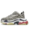 Balenciaga x Gucci The Hacker Project Triple S «Μπεζ Ναυτικό Κόκκινο» 681066ULZ109795
