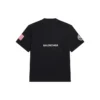 Balenciaga x NASA Crossover Space Retro T-shirt με κοντά μανίκια “Black” 651795TKVD71070