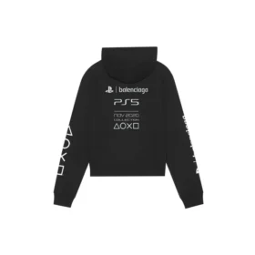 Balenciaga x PlayStation Unisex FW21 με τύπωμα Μαύρο 657034TKVF41070