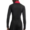 Balenciaga x Puma T-shirt με μισό φερμουάρ “Black Red” 846996TTVB11076