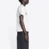Balenciaga x RuPaul, με κοινή υπογραφή, FW21, με τυπωμένα γράμματα, στρογγυλό γιακά, ανδρικό, λευκό 670943TLV579057