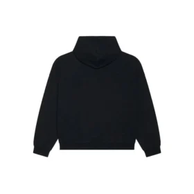 Balenciaga x THE SIMPSONS Φούτερ με κουκούλα από βαμβάκι, φαρδιά γραμμή “Μαύρο” 675003TLVG81000