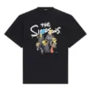 Balenciaga x THE SIMPSONS Υπερμεγέθη βαμβακερό T-shirt «Μαύρο» 676589TLVG71000