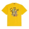 Balenciaga x THE SIMPSONS Υπερμεγέθη βαμβακερό T-shirt «Yellow» 676589TLVG77200