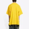 Balenciaga x THE SIMPSONS Υπερμεγέθη βαμβακερό T-shirt «Yellow» 676589TLVG77200