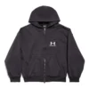 Balenciaga x Under Armour Φούτερ με κουκούλα και φερμουάρ “Black White” 803264TRVB89034
