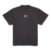 Balenciaga x Under Armour T-shirt, Oversized Fit «Μαύρο-Λευκό» 787349TRVB79034
