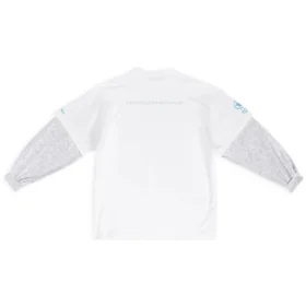 Balenciaga x WFP T-shirt με διπλά μανίκια «Λευκό» 698089TMVL29086