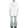 Balenciaga x WFP T-shirt με διπλά μανίκια «Λευκό» 698089TMVL29086