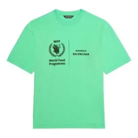 Balenciaga x WFP T-shirt με μεσαία εφαρμογή «Green» 612966THV844162