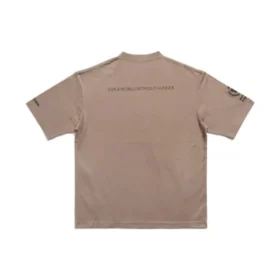 Balenciaga x WFP T-shirt με μέτρια εφαρμογή «Μπεζ» 612966TMVL27761