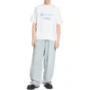 Balenciaga x WFP T-shirt, μέτρια εφαρμογή, «Λευκό» 612966TMVL29086