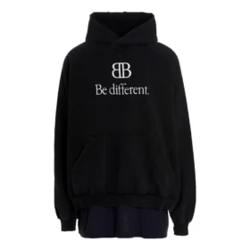 BB Be Different Φούτερ με κουκούλα και μπάλωμα “Μαύρο” 720406TNVV11070