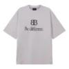BB Be Different T-shirt, μεσαία εφαρμογή, «Γκρι» 612966TNVU99784