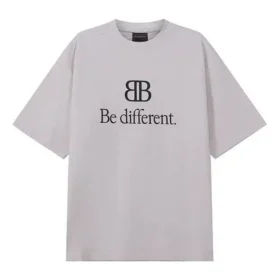 BB Be Different T-shirt, μεσαία εφαρμογή, «Γκρι» 612966TNVU99784