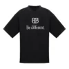 BB Be Different T-shirt, μέτρια εφαρμογή, “Black” 612966TNVU91070