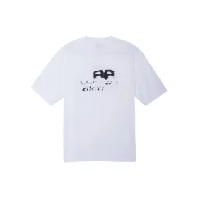 BB Icon T-shirt με χειροποίητο εικονίδιο, μεσαία εφαρμογή «Λευκό Μαύρο» 612966TNVN49040