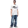 BB Icon T-shirt με χειροποίητο εικονίδιο, μεσαία εφαρμογή «Λευκό Μαύρο» 612966TNVN49040