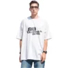 BB Icon T-shirt με χειροποίητο εικονίδιο, μεσαία εφαρμογή «Λευκό Μαύρο» 612966TNVN49040