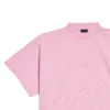BB Κλασικό κοντό φαρδύ T-shirt Balenciaga «Pink» 783399TQVS85708