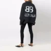 BB Μπουφάν από τζιν με σπρέι, Large Fit “Dark Grey White” 678354TIWA21440