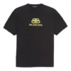 BB Regular Fit T-shirt με πλεκτό ύφασμα “Μαύρο” 578139TEV481361