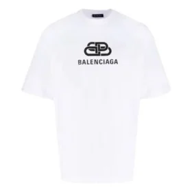 BB Regular Fit T-shirt με πλέξη Interlocked “Λευκό” 578139TEV489044