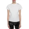 Casual Rose Λευκό, με κοντά μανίκια 571213TEVB69044