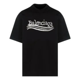 Χειροποίητο T-shirt Balenciaga «Black» 641675TNVE71197